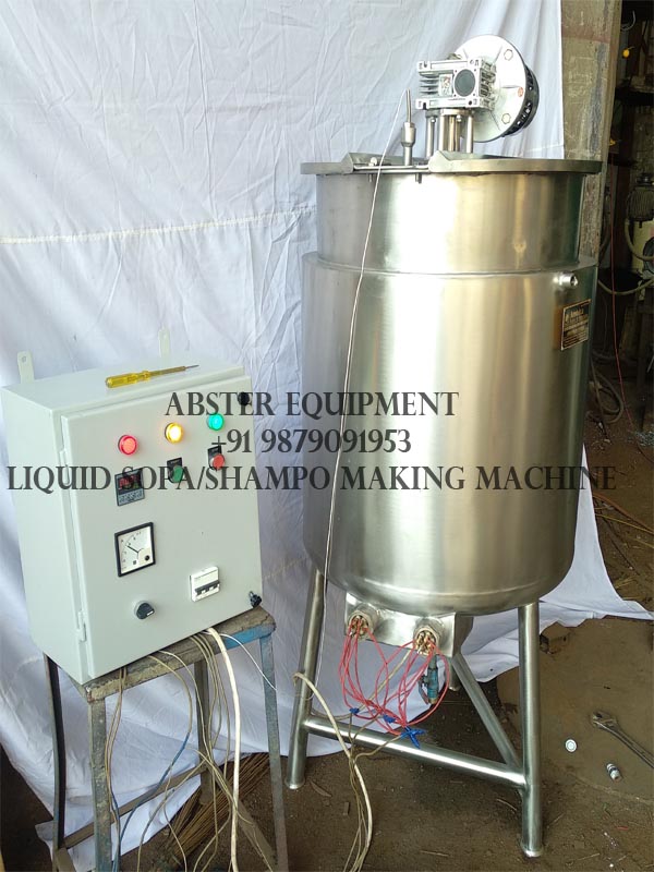 Factory direct 250L laundry detergent making machine ...