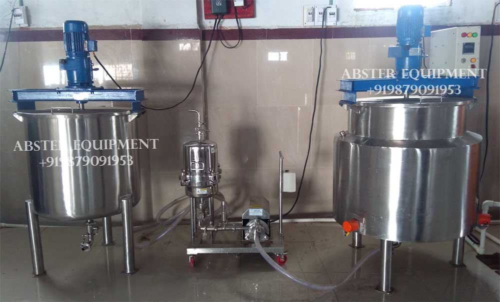 Sugar syrup making machine, sugam syrup making plant